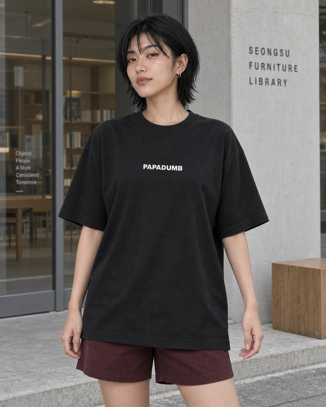 HEAVY 001 Heavyweight box tee